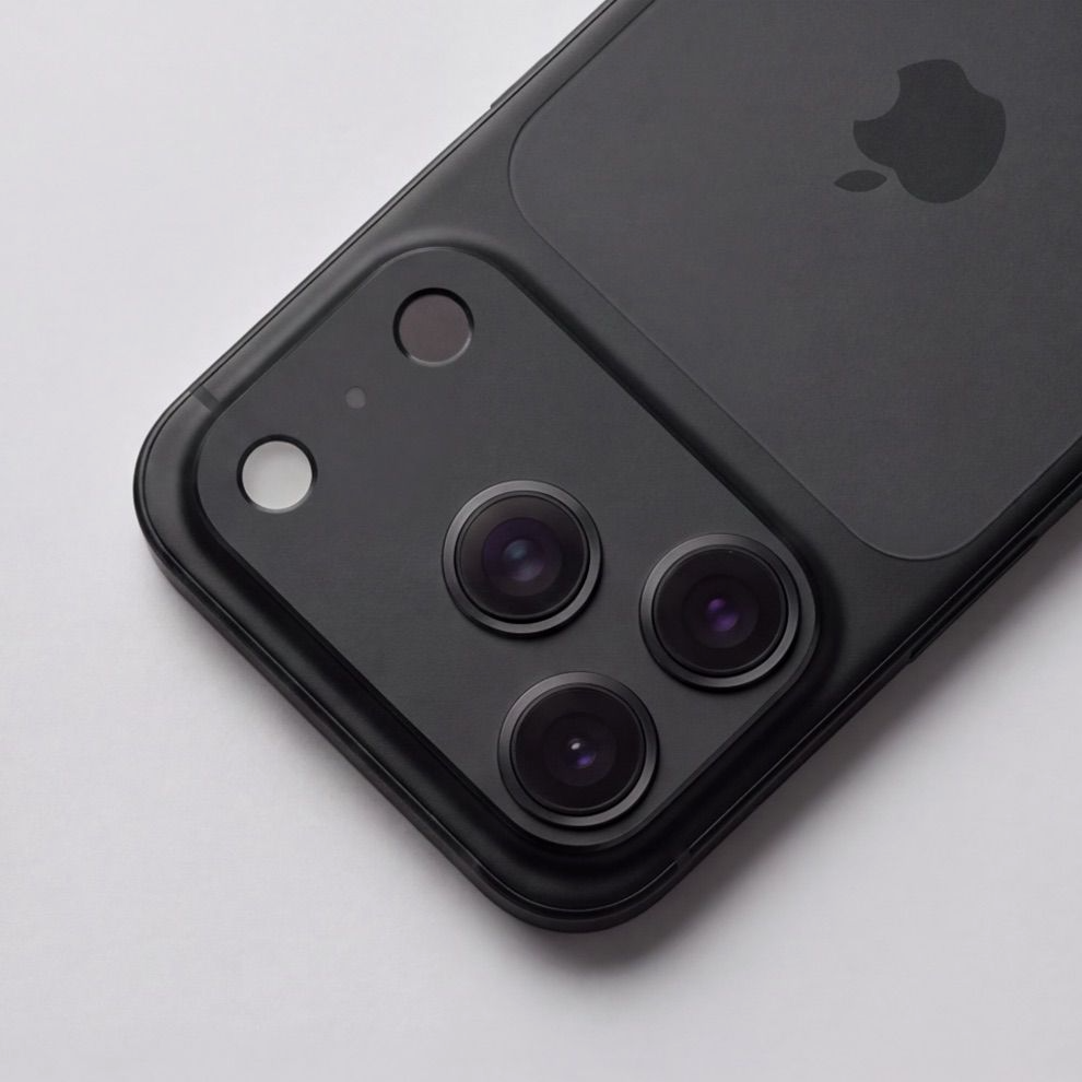 Tech-Protect Camalloy Fit+ hátlapi kamera védőkeret Apple iPhone 18 Pro-hoz, alumínium, fekete