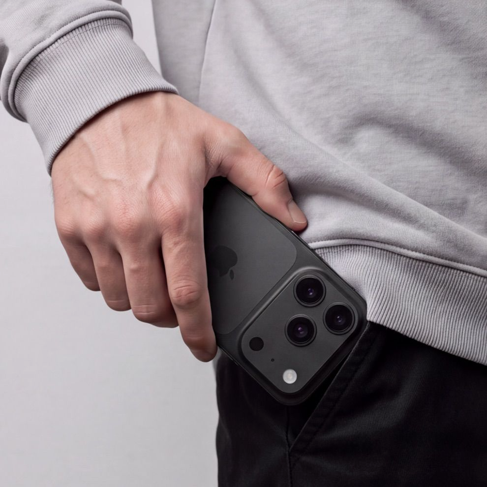 Tech-Protect Camalloy Fit+ hátlapi kamera védőkeret Apple iPhone 18 Pro-hoz, alumínium, fekete