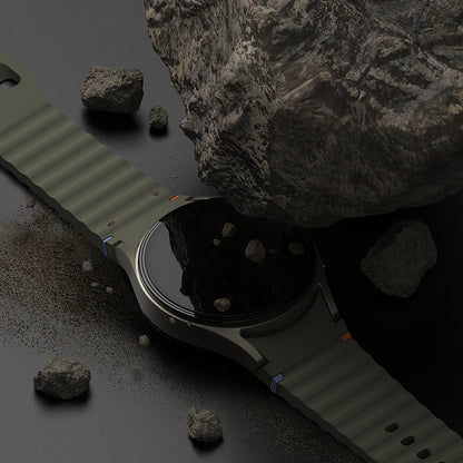 Ringke Premium Styling Védőkeret Samsung Galaxy Watch7 40mm-hez, 4-es modell, Fekete