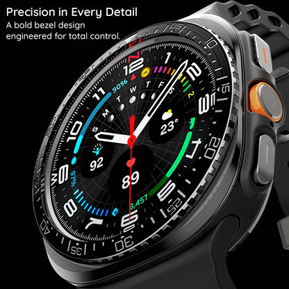 Spigen Tune Diver védőkeret Samsung Galaxy Watch Ultra2-hez, fekete ACS11617