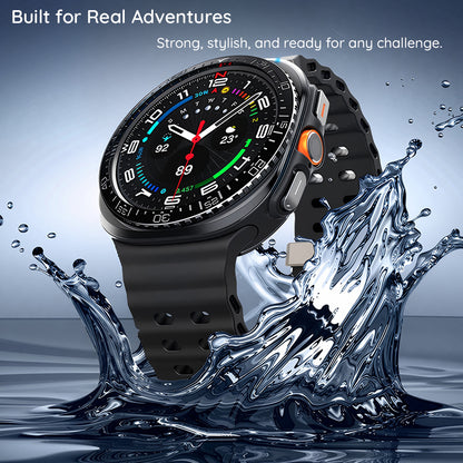 Spigen Tune Diver védőkeret Samsung Galaxy Watch Ultra2-hez, fekete ACS11617