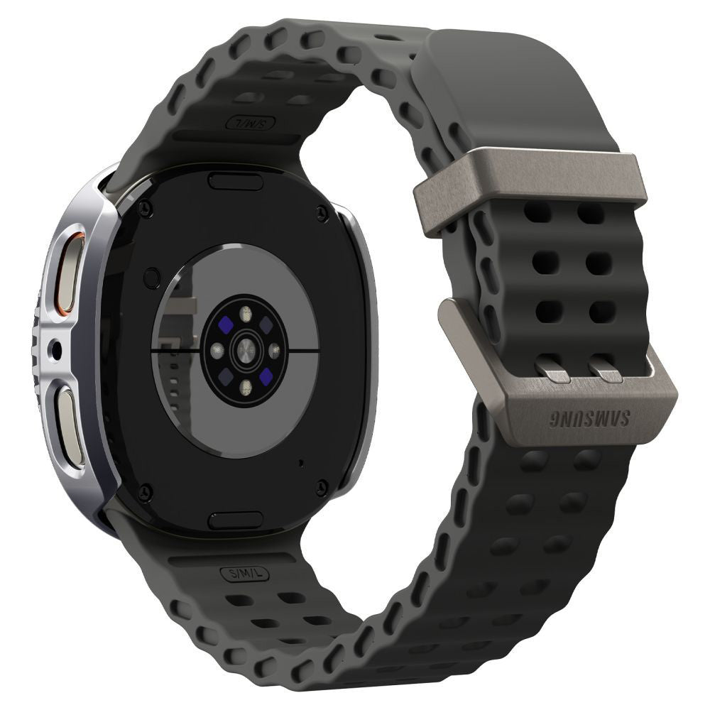 Spigen Tune Pro Diver Védőkeret Samsung Galaxy Watch8 44mm-hez, Fekete