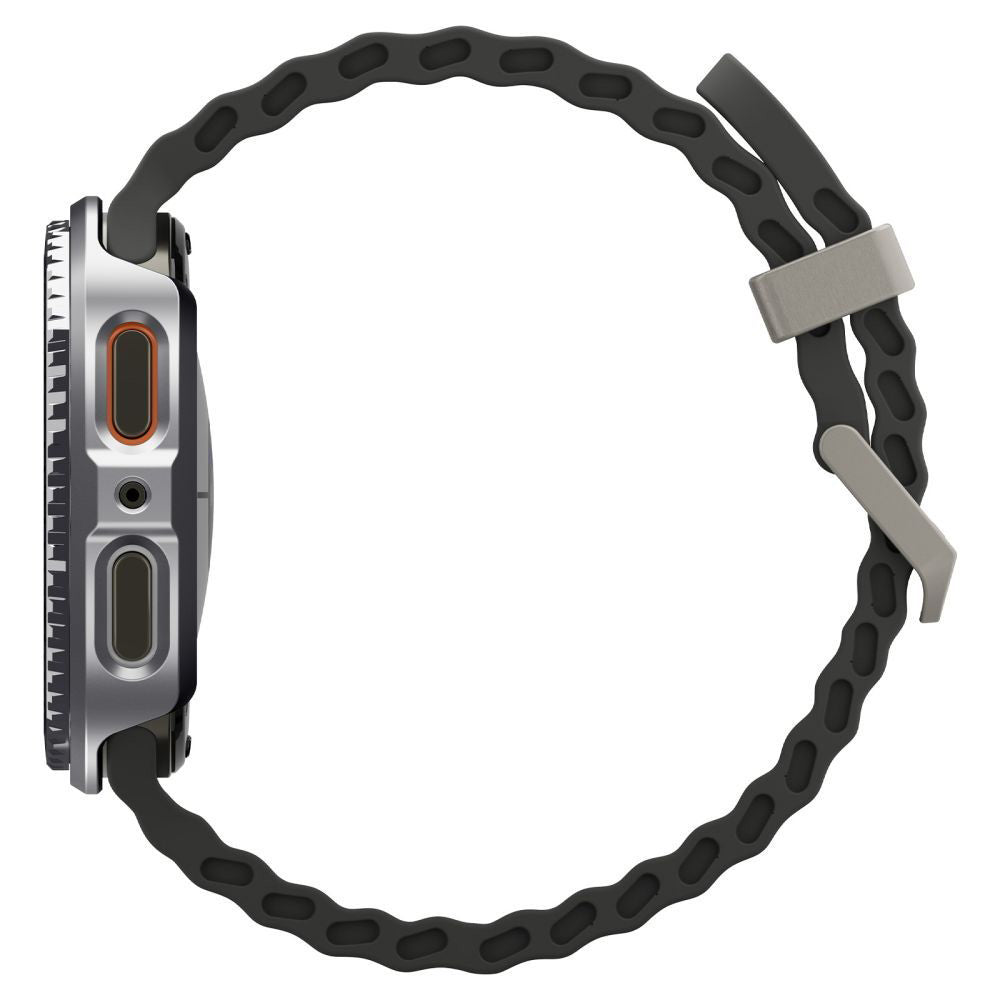 Spigen Tune Pro Diver Védőkeret Samsung Galaxy Watch8 44mm-hez, Fekete