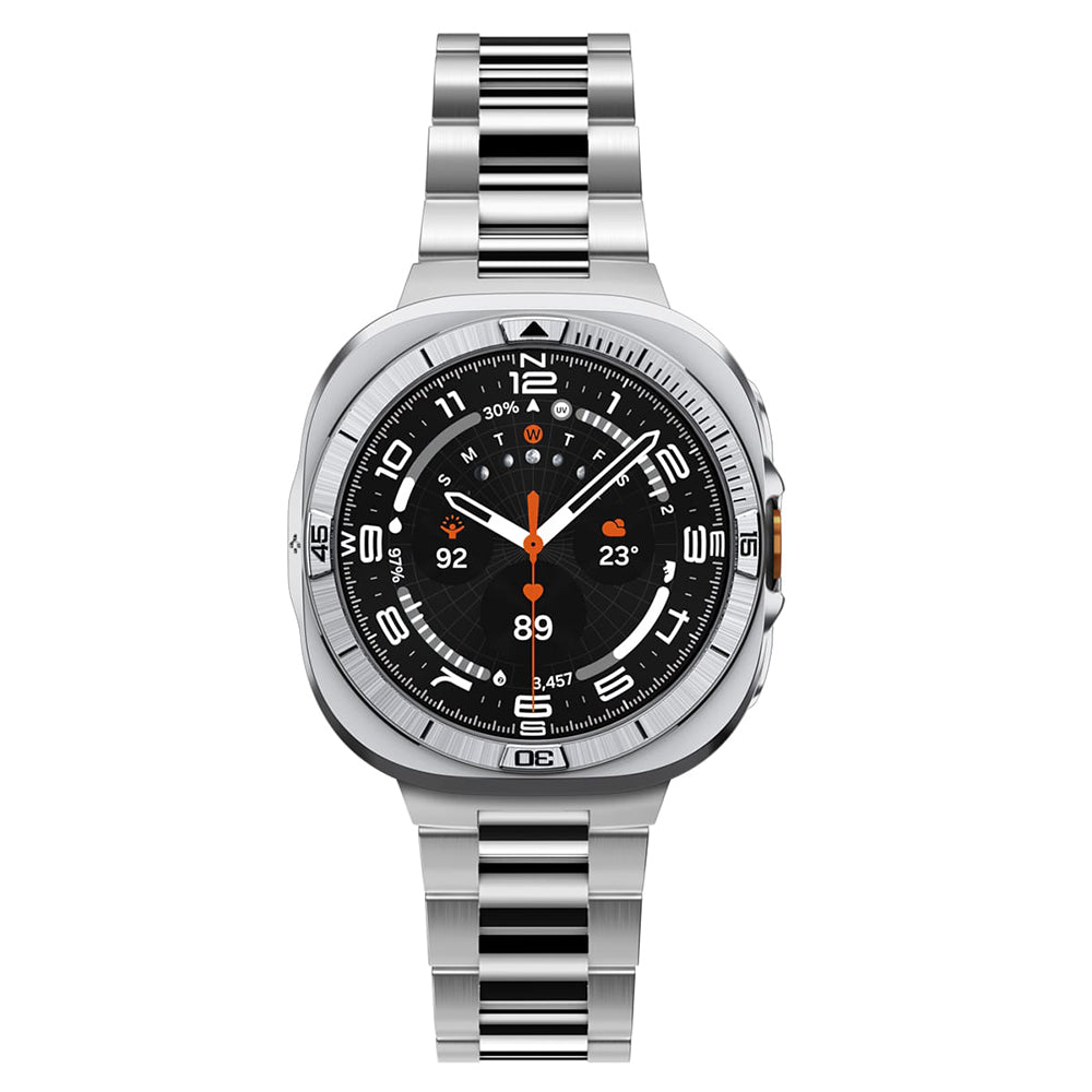 Spigen Tune Pro Pilot védőkeret Samsung Galaxy Watch Ultra2-hez, ezüst ACS11618