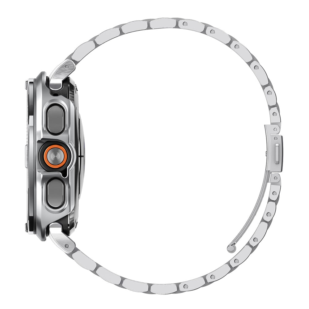 Spigen Tune Pro Pilot védőkeret Samsung Galaxy Watch Ultra2-hez, ezüst ACS11618