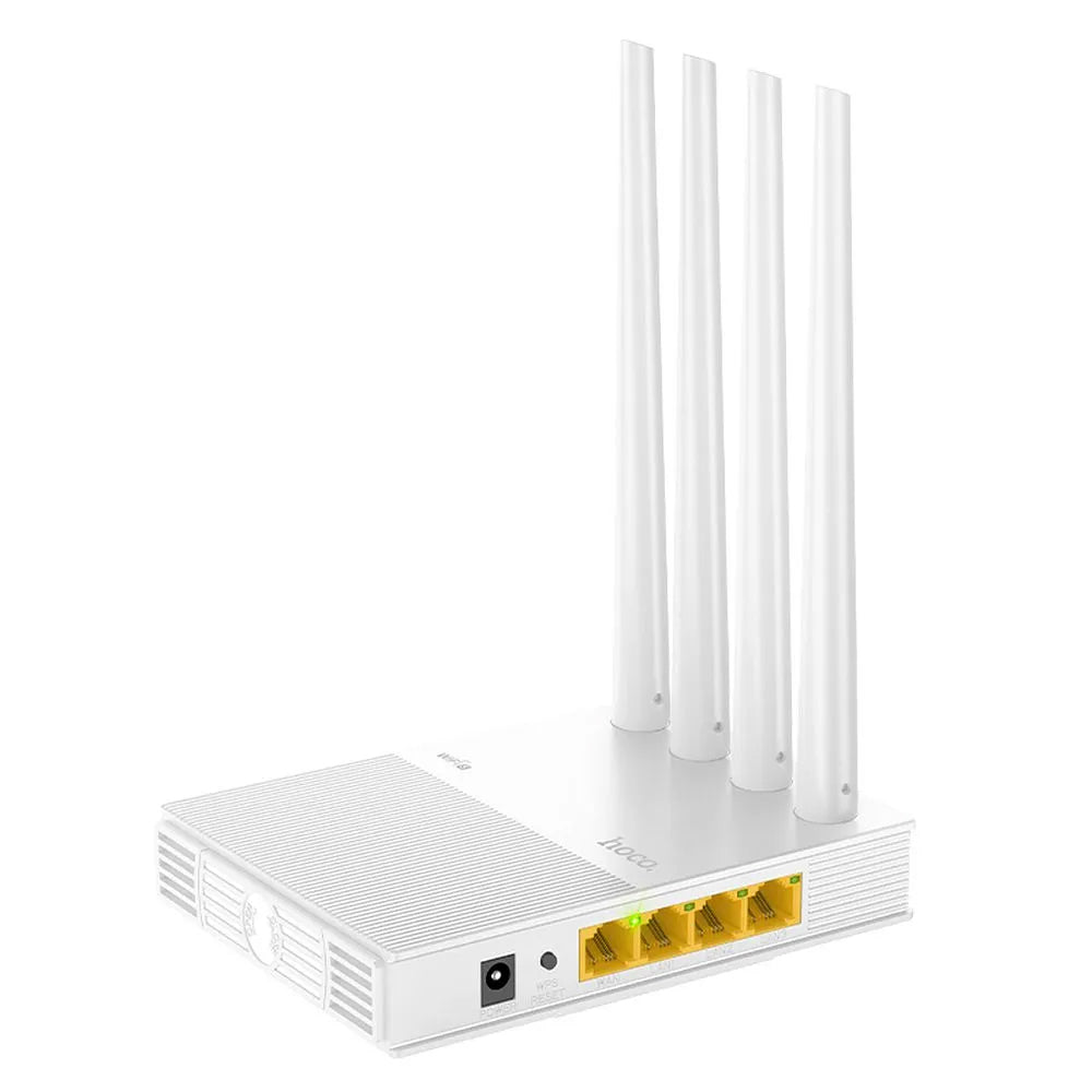 HOCO HI31 vezeték nélküli router, Dual Band, Wi-Fi 5, Fehér