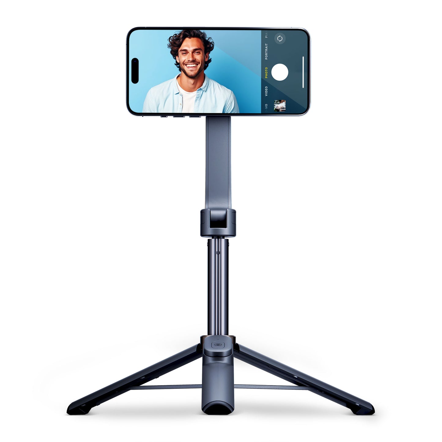 Selfie Stick Bluetooth 3MK Hardy MagSelfie, Univerzális, Fekete