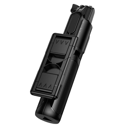 Borofone BY14 Graceful Bluetooth szelfibot, 4,5 hüvelyk - 7 hüvelyk, Fekete