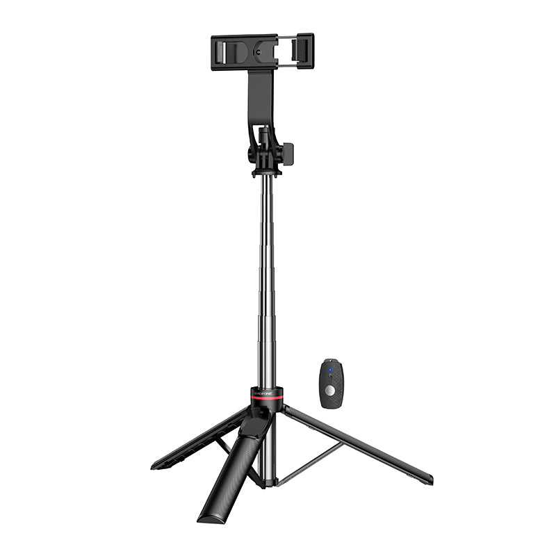 Borofone BY15 Throne Bluetooth szelfibot, 4,5 hüvelyk - 7 hüvelyk, Fekete