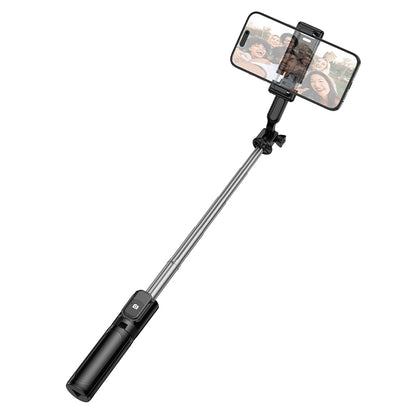 Borofone BY14 Graceful Bluetooth szelfibot, 4,5 hüvelyk - 7 hüvelyk, Fekete