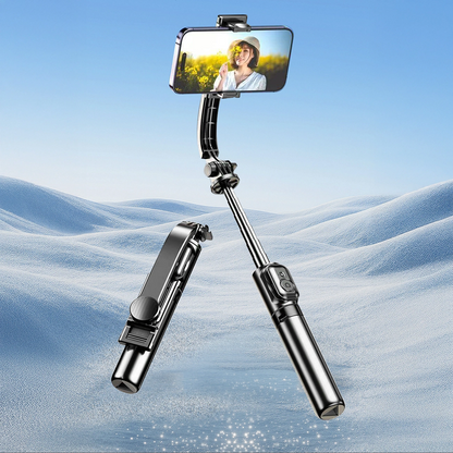 Selfie Stick Bluetooth Dudao F18S 4in1, Univerzális, Fekete