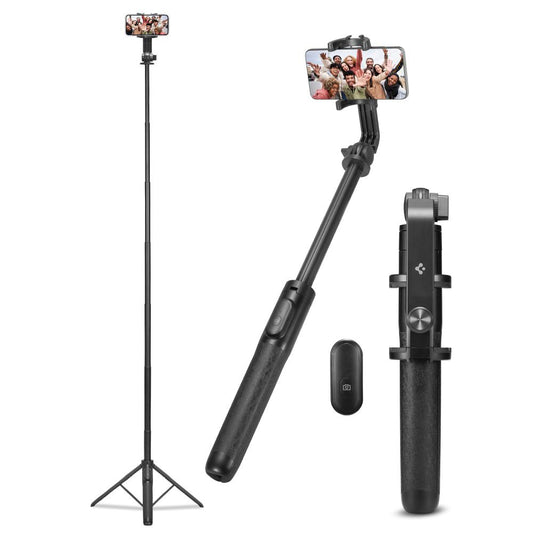 Selfie Stick Bluetooth Spigen S560W, Univerzális, Fekete