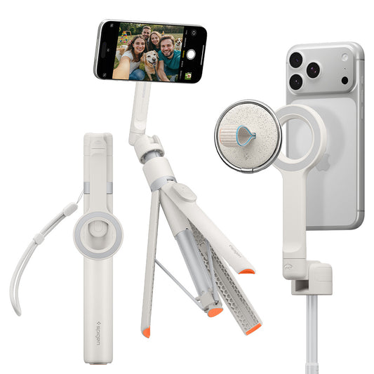 Selfie Stick Bluetooth Spigen S582W, Univerzális, Bézs AMP11373