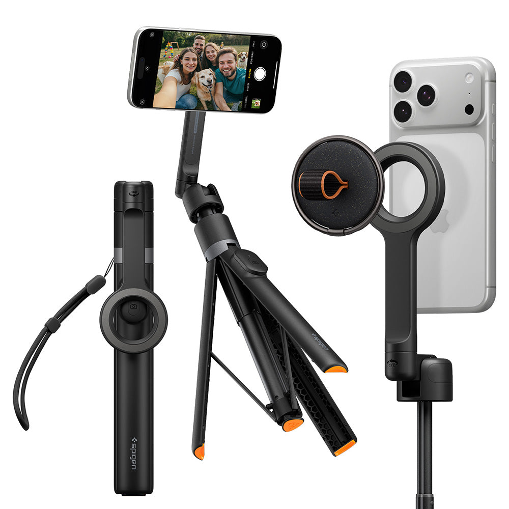Bluetooth szelfibot Spigen S582W, univerzális, fekete AMP11372
