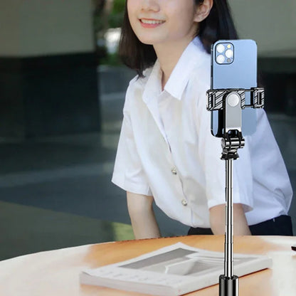 Selfie Stick Bluetooth Techsuit K03, Univerzális, Fekete