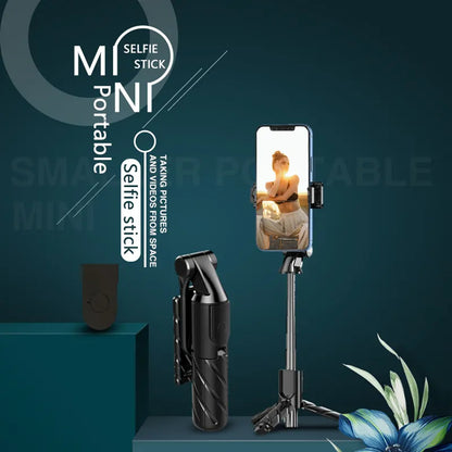 Selfie Stick Bluetooth Techsuit K03, Univerzális, Fekete