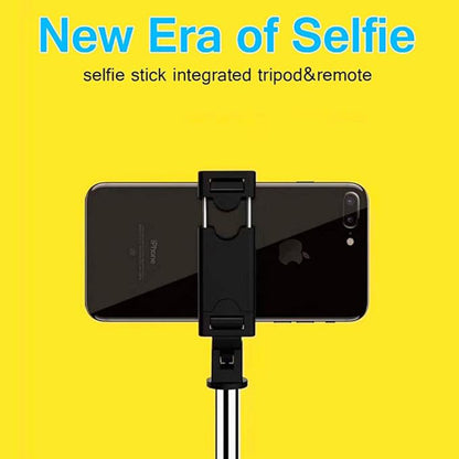 Selfie Stick Bluetooth Techsuit K07, Univerzális, Fekete