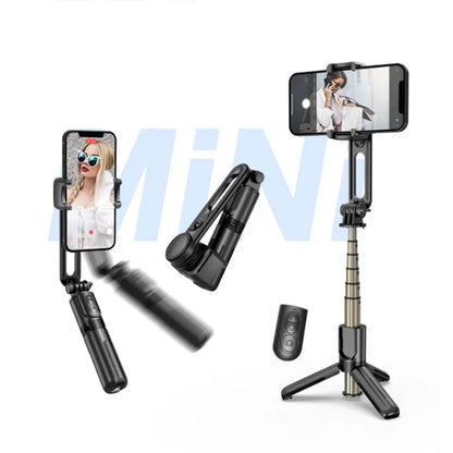 Selfie Stick Bluetooth Techsuit L18Mini, Univerzális, Fekete