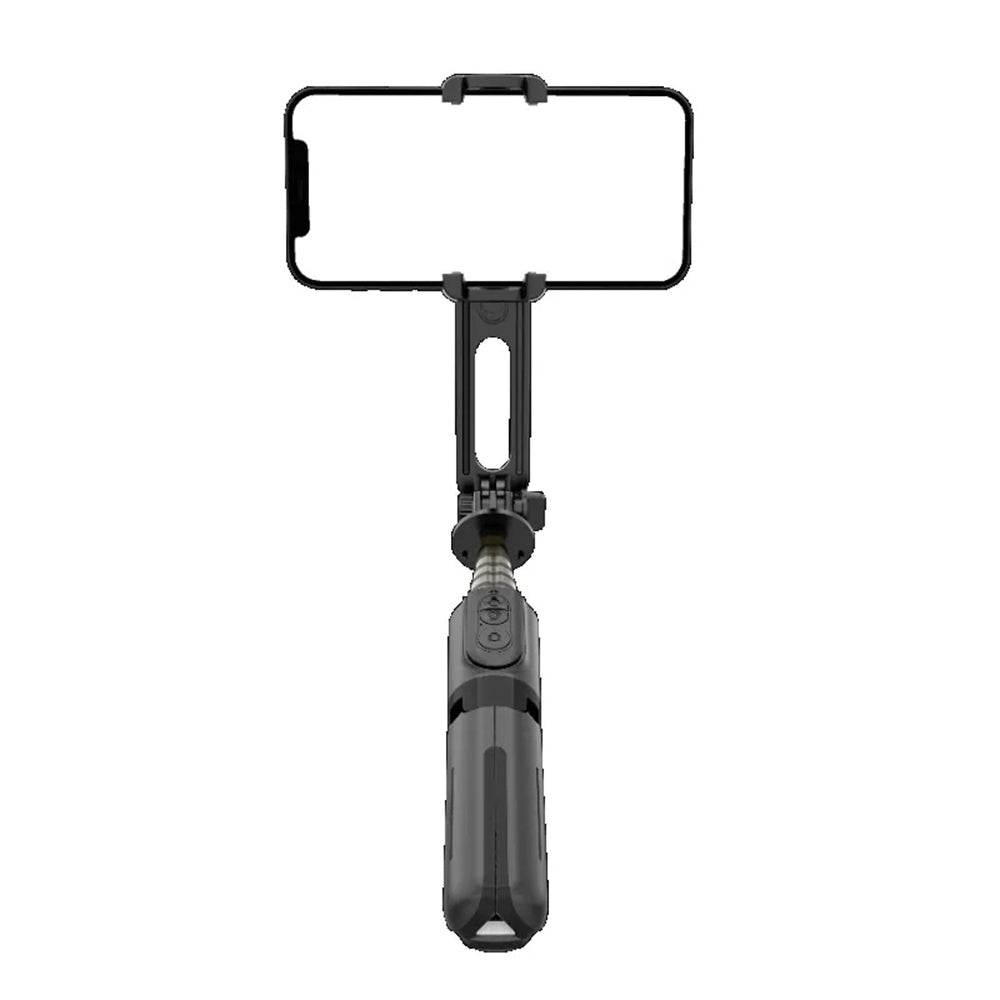 Selfie Stick Bluetooth Techsuit L18Mini, Univerzális, Fekete