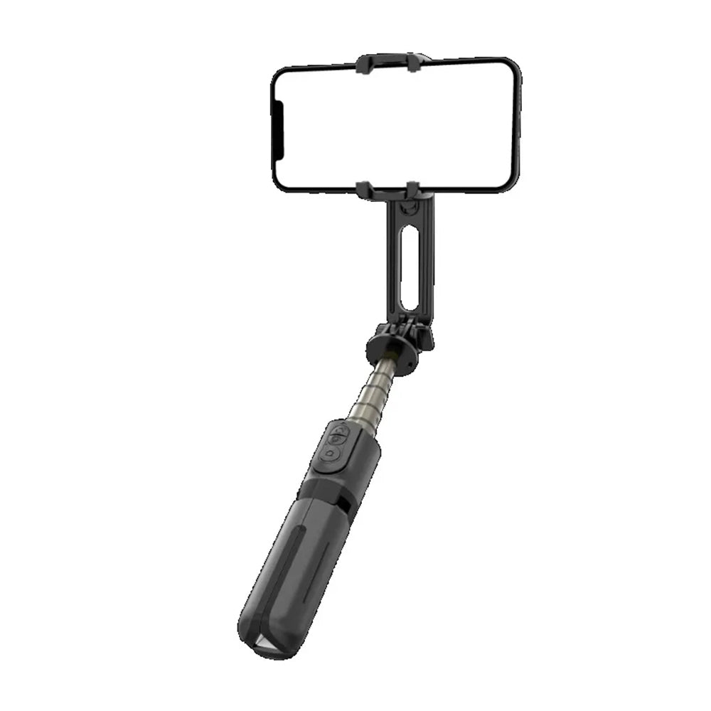 Selfie Stick Bluetooth Techsuit L18Mini, Univerzális, Fekete