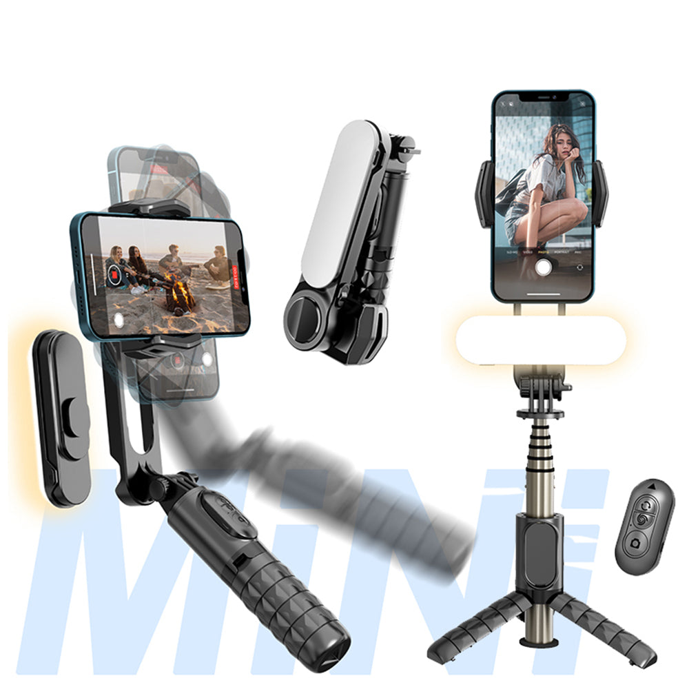 Selfie Stick Bluetooth Techsuit Q09, Univerzális, Fekete