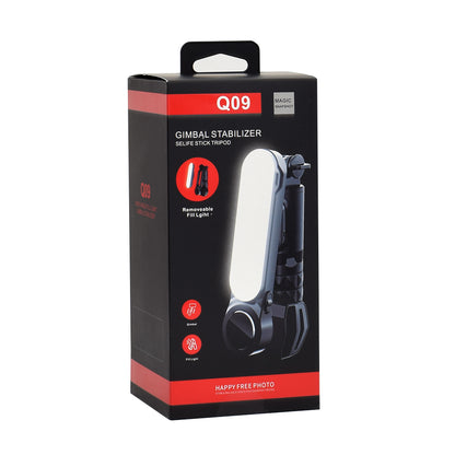 Selfie Stick Bluetooth Techsuit Q09, Univerzális, Fekete