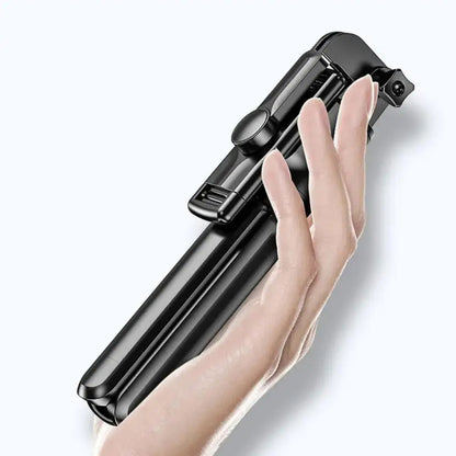 Selfie Stick Bluetooth Techsuit S03, Univerzális, Fekete