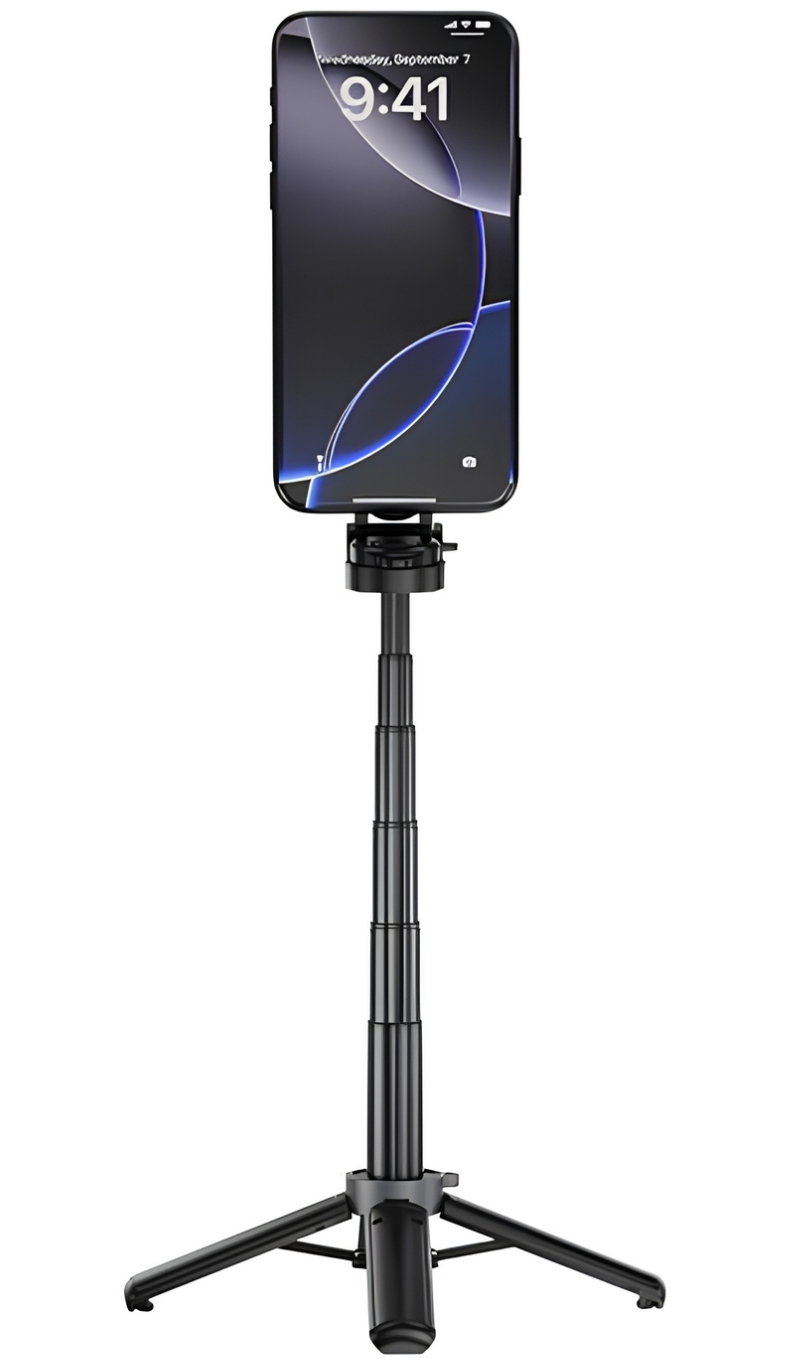 Selfie Stick Bluetooth XO Design SS25 Pro, Universal, Black