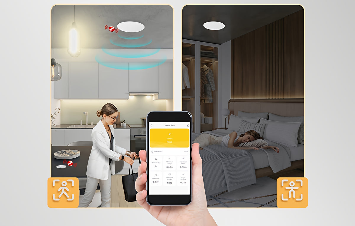 Moes Jelenlét Érzékelő ZSS-QY-HP, ZigBee