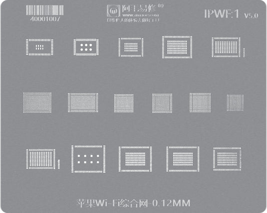 Amaoe BGA háló az Apple iPhone sorozathoz, Wifi IC