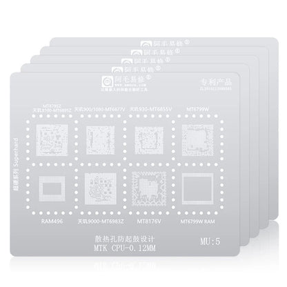 Amaoe BGA háló MTK MU1-5 CPU-hoz
