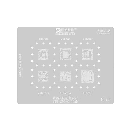 Amaoe BGA háló MTK MU1-5 CPU-hoz