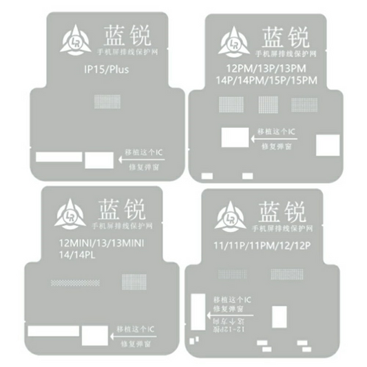 Lanrui BGA szita Apple iPhone 11 - 15 sorozathoz