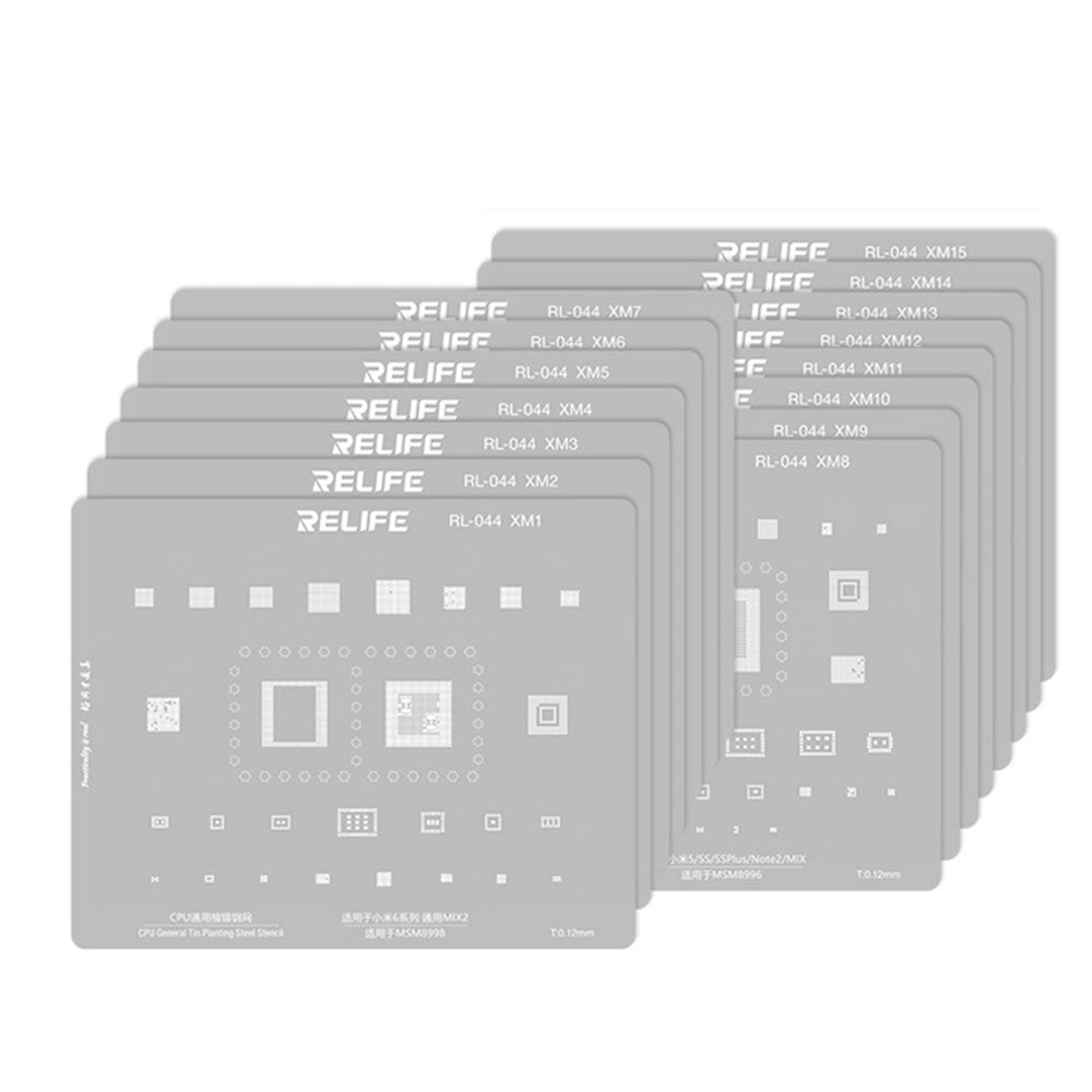 BGA Relife RL-044 V2.0 rács Xiaomi sorozatú CPU-hoz
