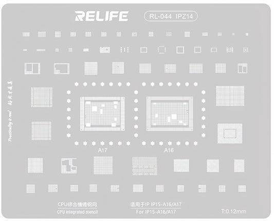 Sita BGA Relife RL-044 IPZ14 az Apple iPhone 15 CPU-hoz