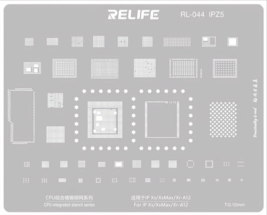 Sita BGA Relife RL-044 IPZ5 Apple iPhone XS / XS Max / XR, CPU-hoz