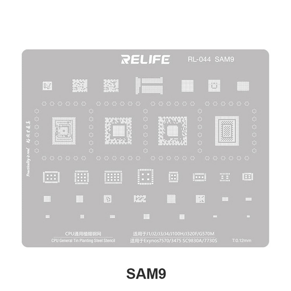 BGA Relife RL-044 V2.0 rács Samsung sorozatú CPU-hoz