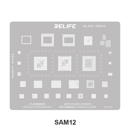 BGA Relife RL-044 V2.0 rács Samsung sorozatú CPU-hoz