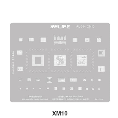 BGA Relife RL-044 V2.0 rács Xiaomi sorozatú CPU-hoz