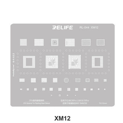 BGA Relife RL-044 V2.0 rács Xiaomi sorozatú CPU-hoz