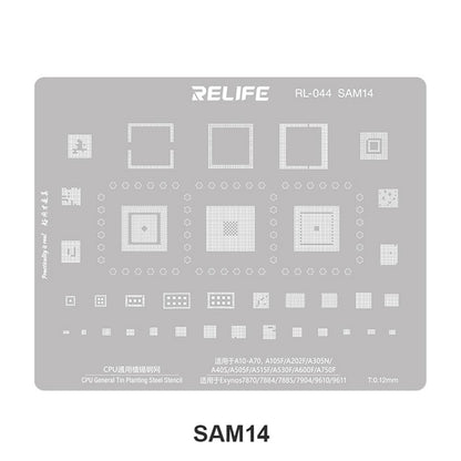 BGA Relife RL-044 V2.0 rács Samsung sorozatú CPU-hoz