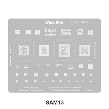 BGA Relife RL-044 V2.0 rács Samsung sorozatú CPU-hoz