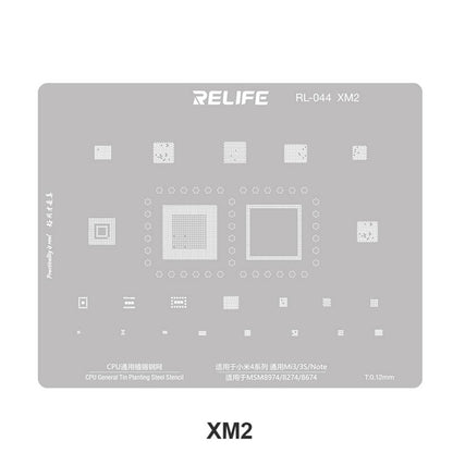 BGA Relife RL-044 V2.0 rács Xiaomi sorozatú CPU-hoz