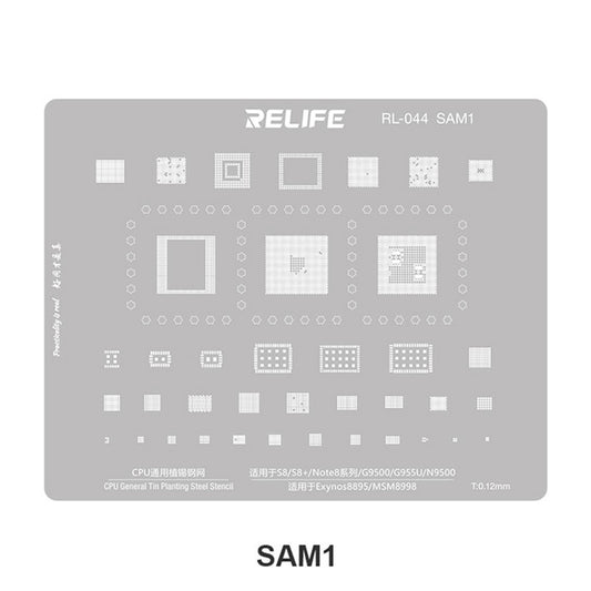BGA Relife RL-044 V2.0 rács Samsung sorozatú CPU-hoz