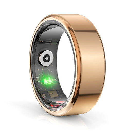 Smart Ring Techsuit R02, Méret 11, Arany Rózsaszín