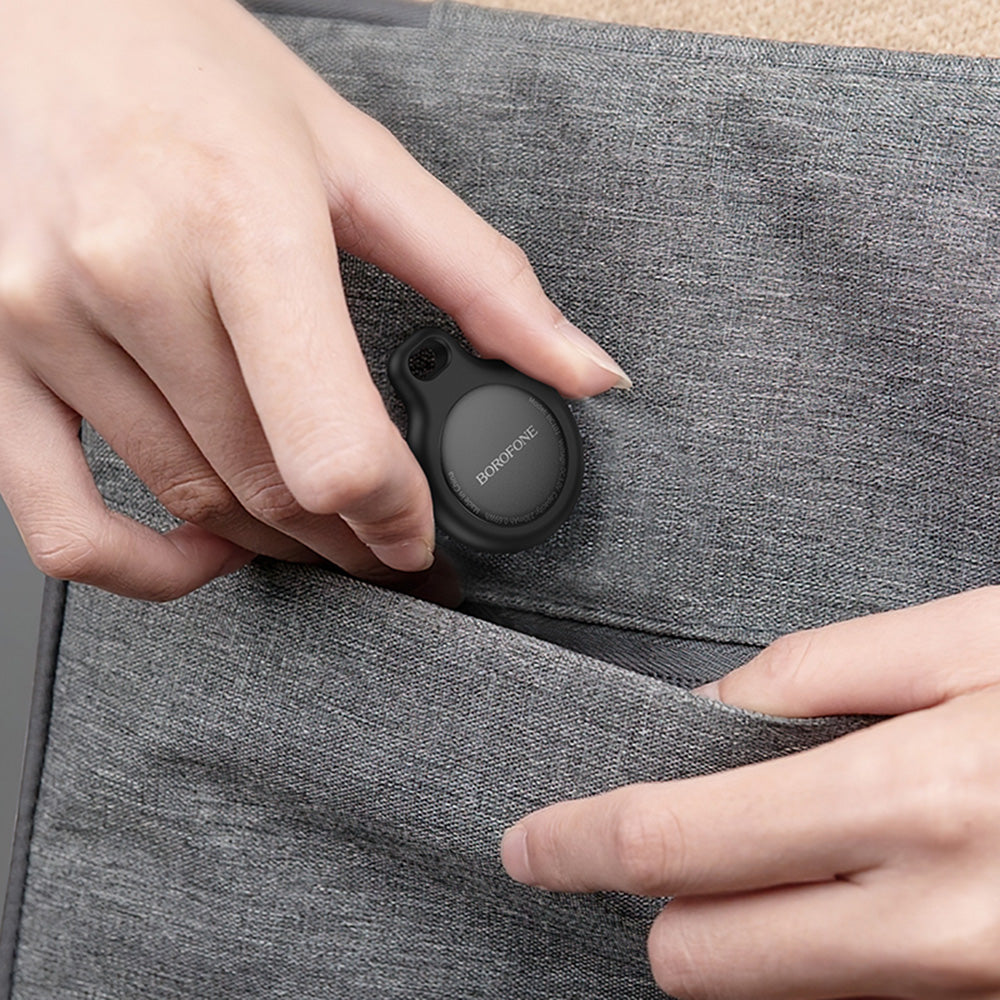 SmartTag Borofone BC101 Exquisite az iOS sorozathoz, Fekete