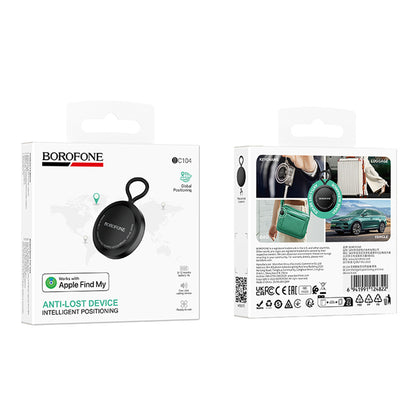 Borofone SmartTag BC104 iOS sorozathoz, fekete