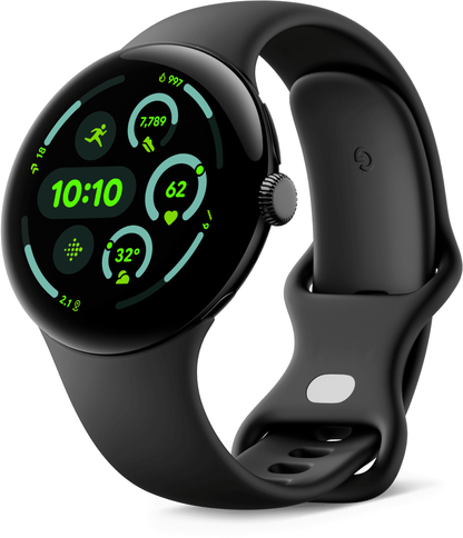 Google Pixel Watch 3 okosóra, 45mm, fekete GA05785-DE