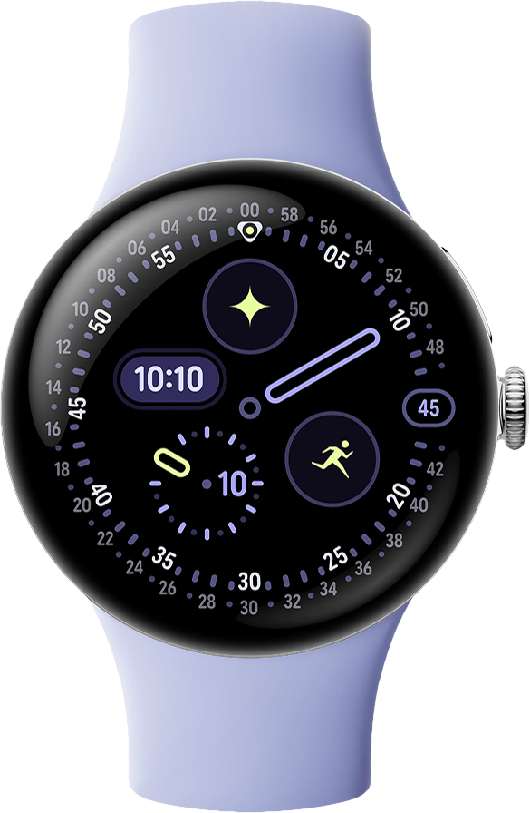 Okosóra Google Pixel Watch 4, 41mm, Lila GA10840-EU