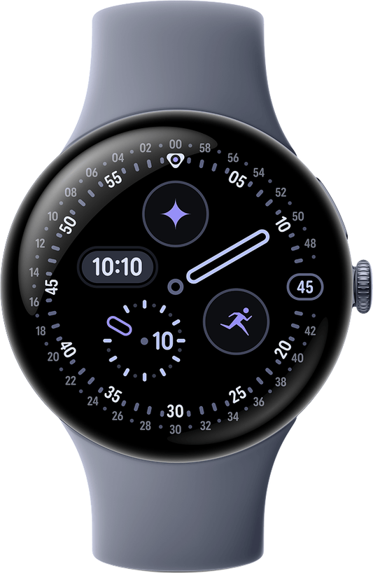 Google Pixel Watch 4 okosóra, 45mm, Wi-Fi, Szürke, Újracsomagolt GA10850-EU